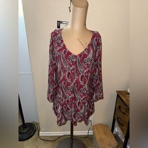 Women’s Roz & Ali Blouse Size Large
